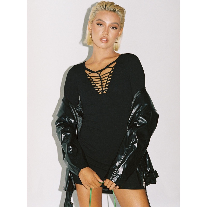 Zola Mini Dress Black