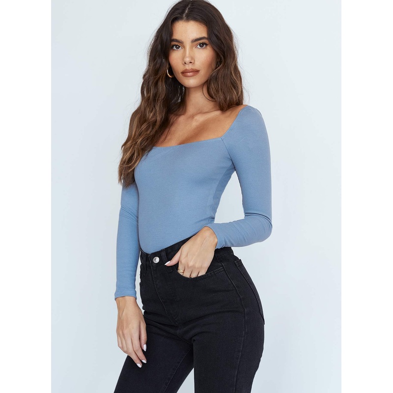 Charlotte Bodysuit Blue