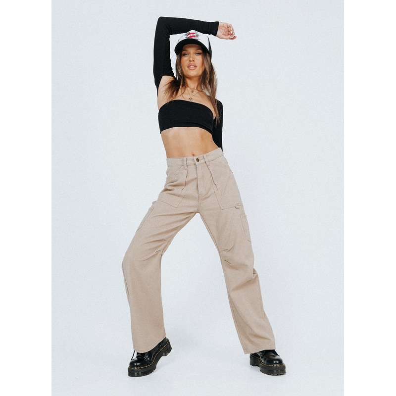 Miami Vice Pants Beige