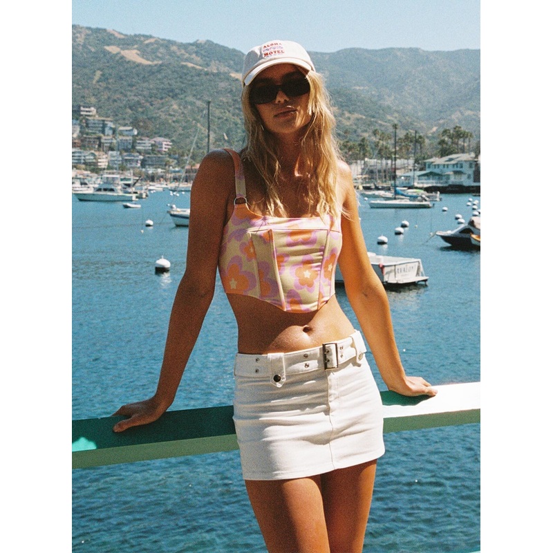 Tersa Mini Skirt White
