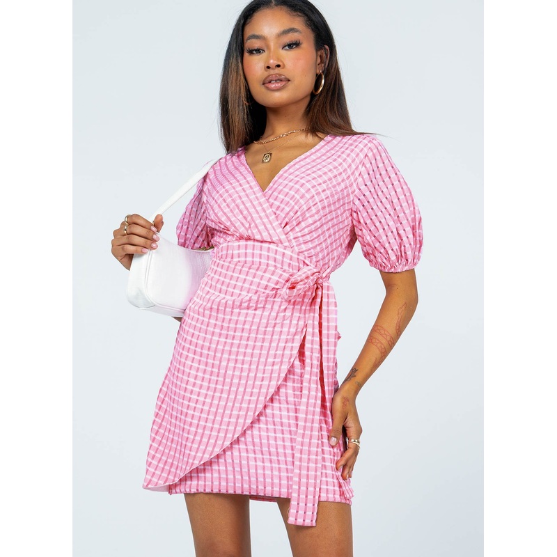 Zoe Jane Mini Dress Pink