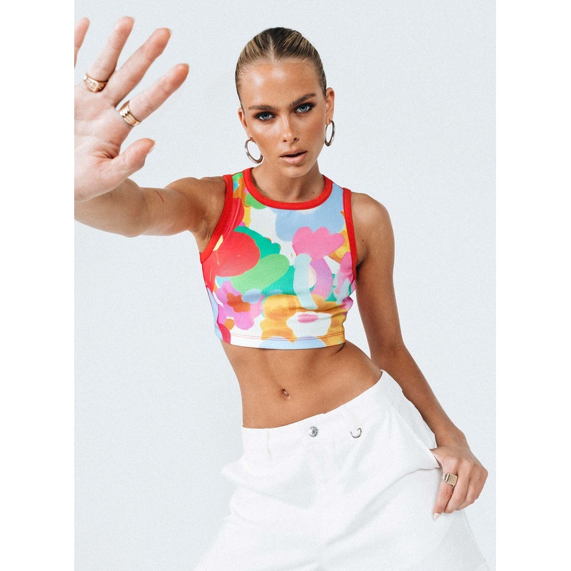 Happy Garden Tank Top Multi