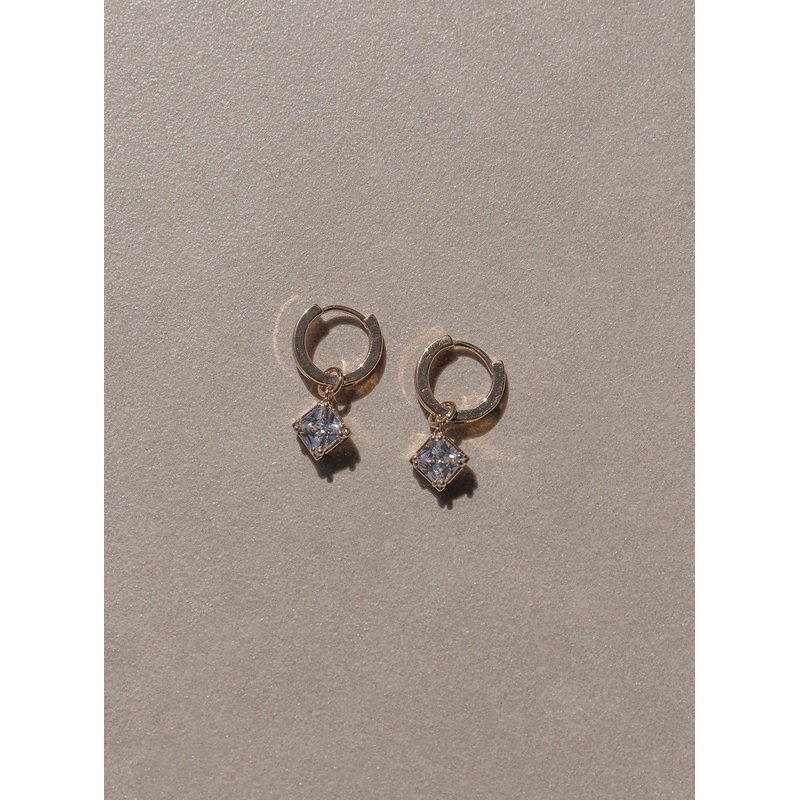 Milian Earrings Gold / Clear
