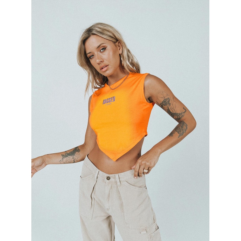 The Ragged Priest Ignite Vest Orange / Yellow