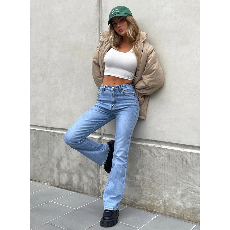 Marian Mid Rise Jeans Denim
