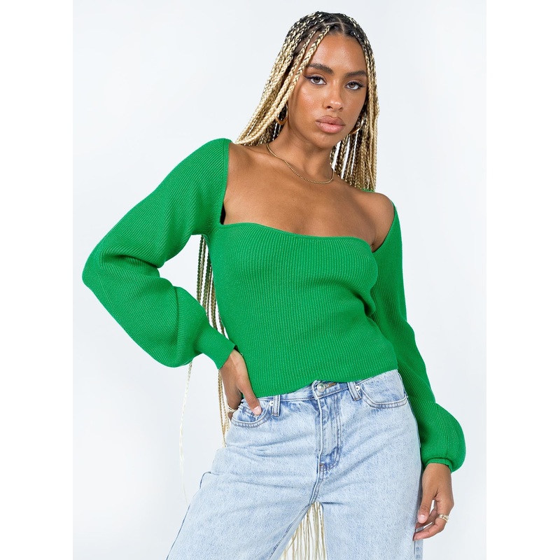 Eliza Sweater Green