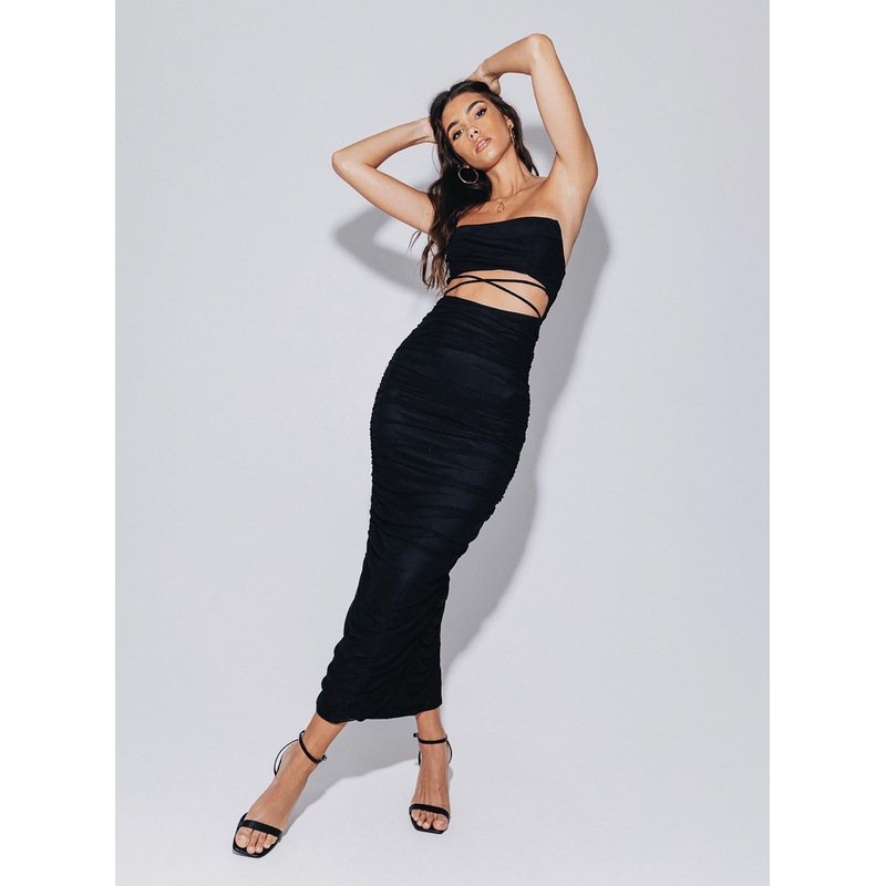 Lapira Maxi Dress Black