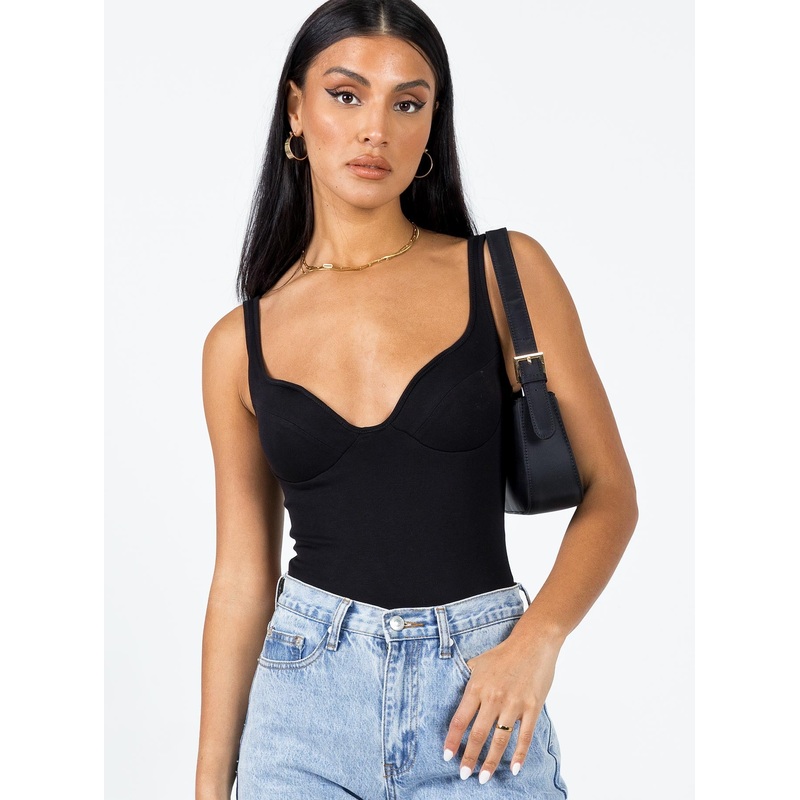 Wilana Bodysuit Black