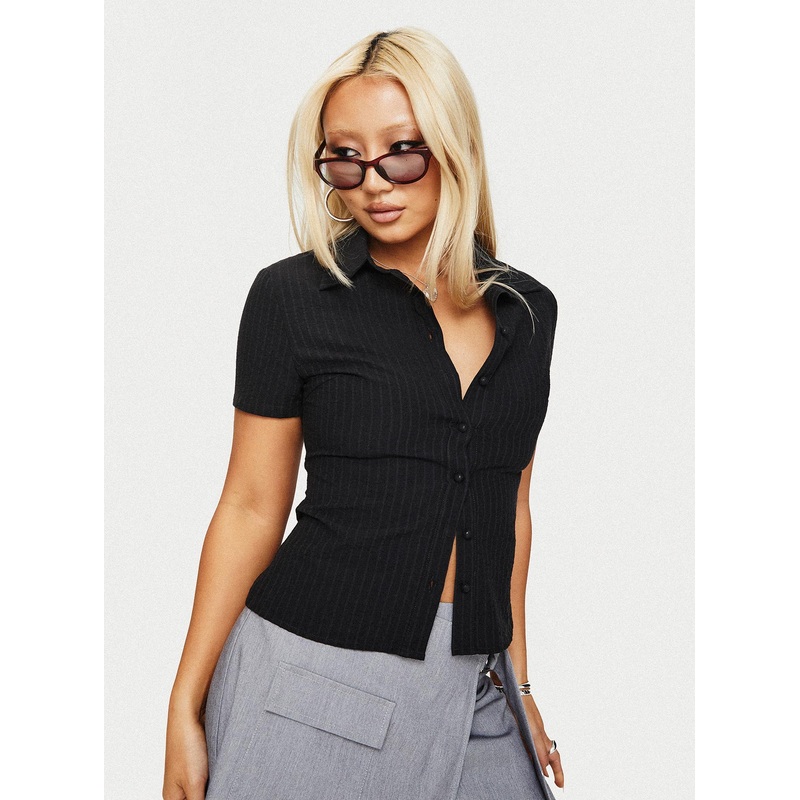 Arnica Top Black Stripe