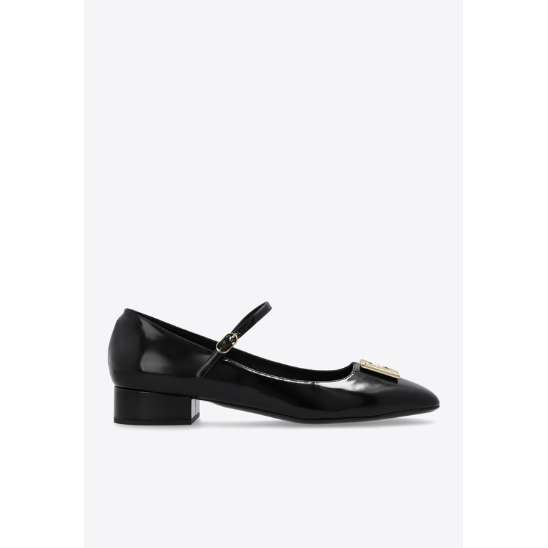 Jackie 30 Mary-Jane Pumps in Polished Leather