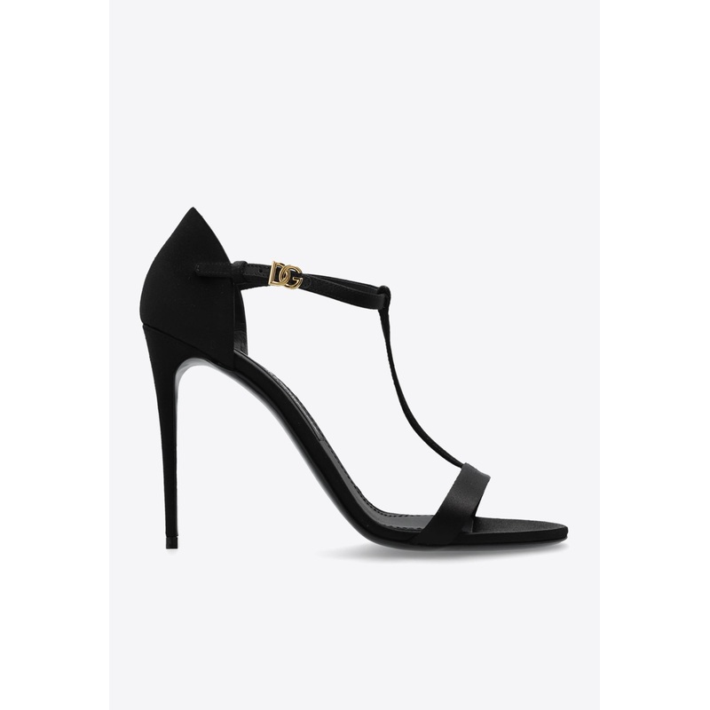 Keira 105 T-bar Satin Sandals