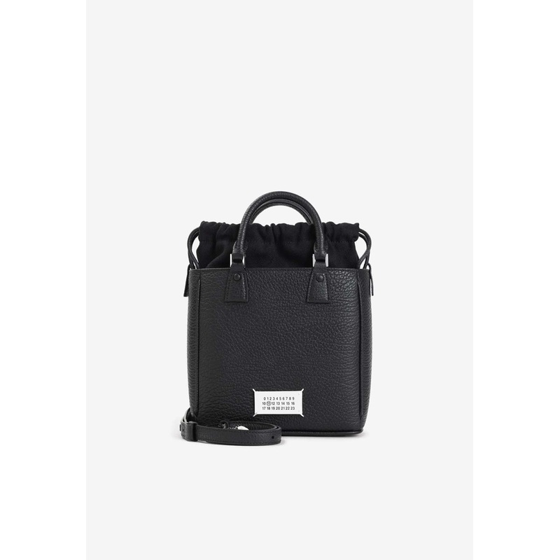 5AC Vertical Leather Tote Bag