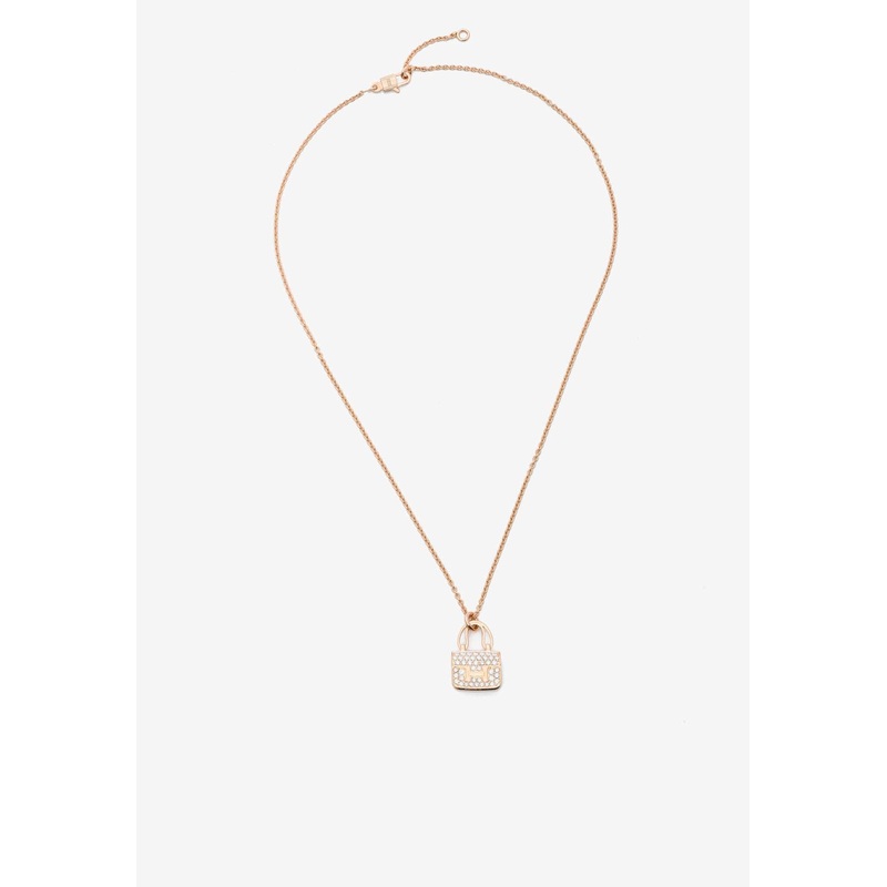 Amulettes Constance Pendant in Rose Gold and Diamonds