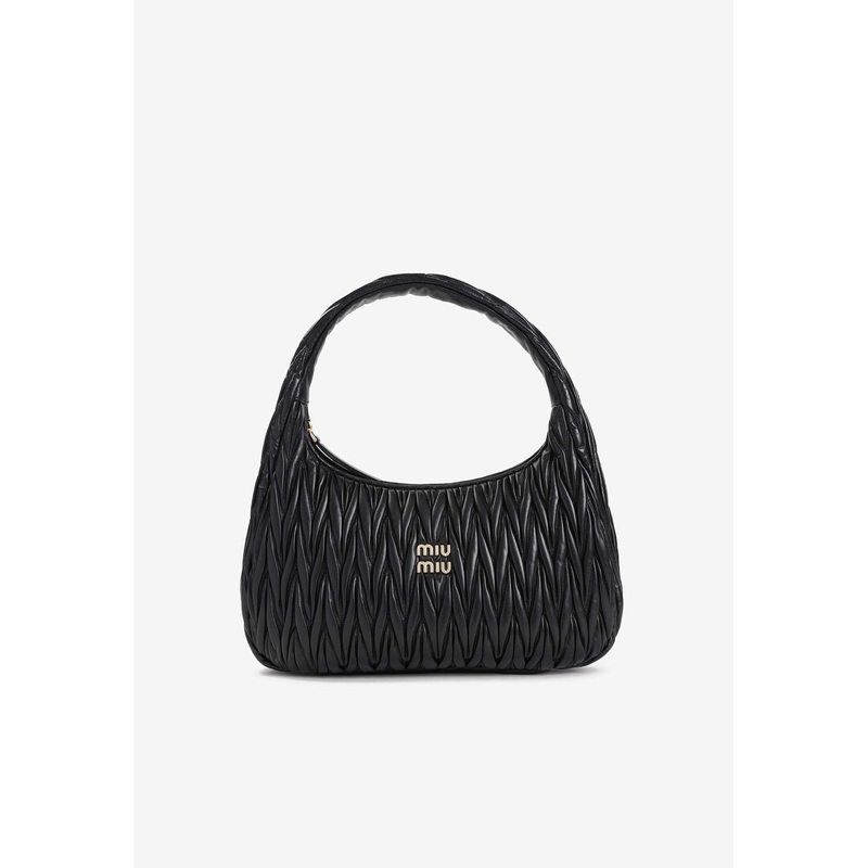 Wander Matelass Leather Hobo Bag