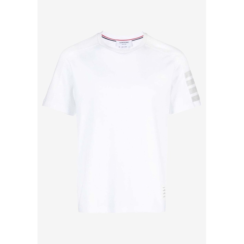 4-bar Stripes Crewneck T-shirt