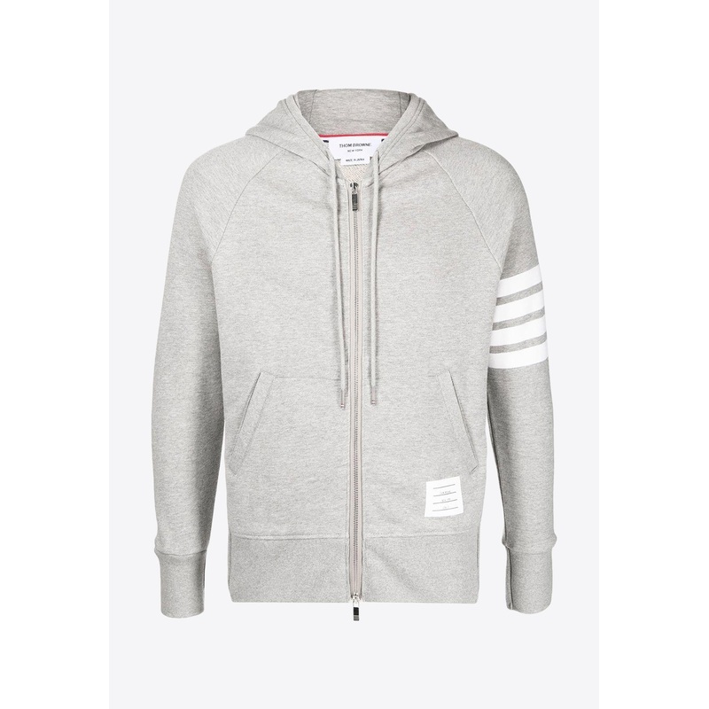 4-bar Stripes Hooded Sweatshirt