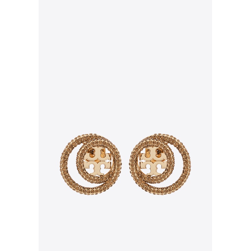 Miller Paved Stud Earrings