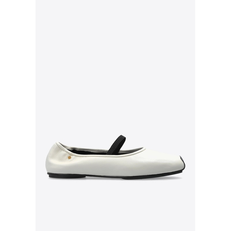 Runway Leather Ballet Flats