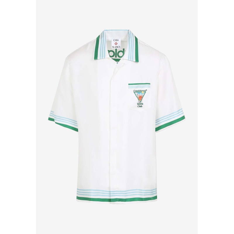 Metaphysical Tennis Icon Print Shirt