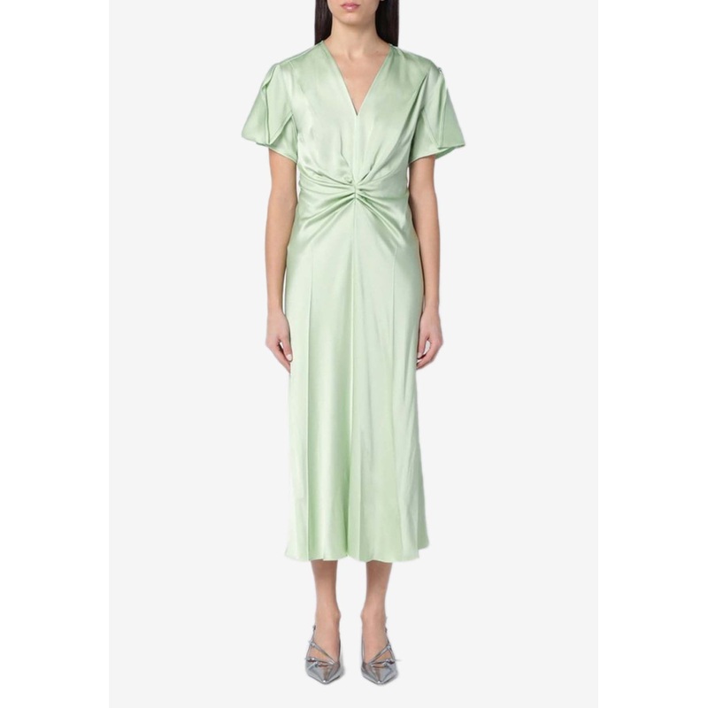 Ruffled Midi Dress