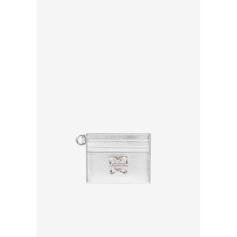 4G Liquid Metallic Leather Cardholder