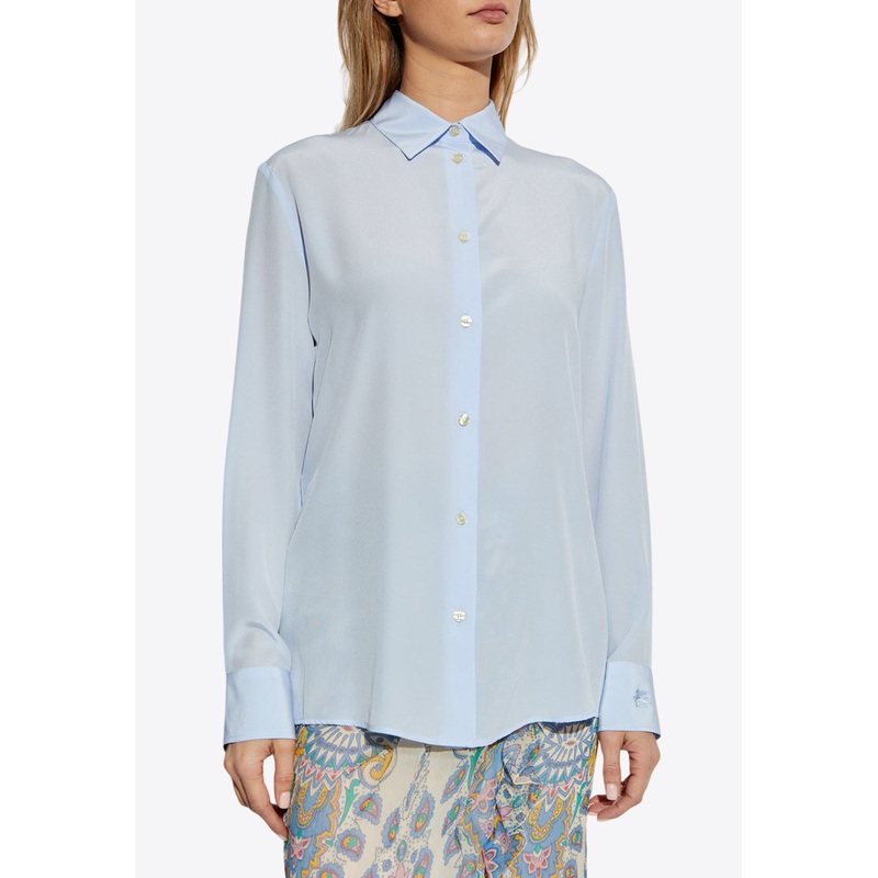 Silk Buttoned Shirt