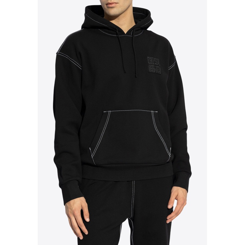 4G Logo Patch Hooded Sweatshirt