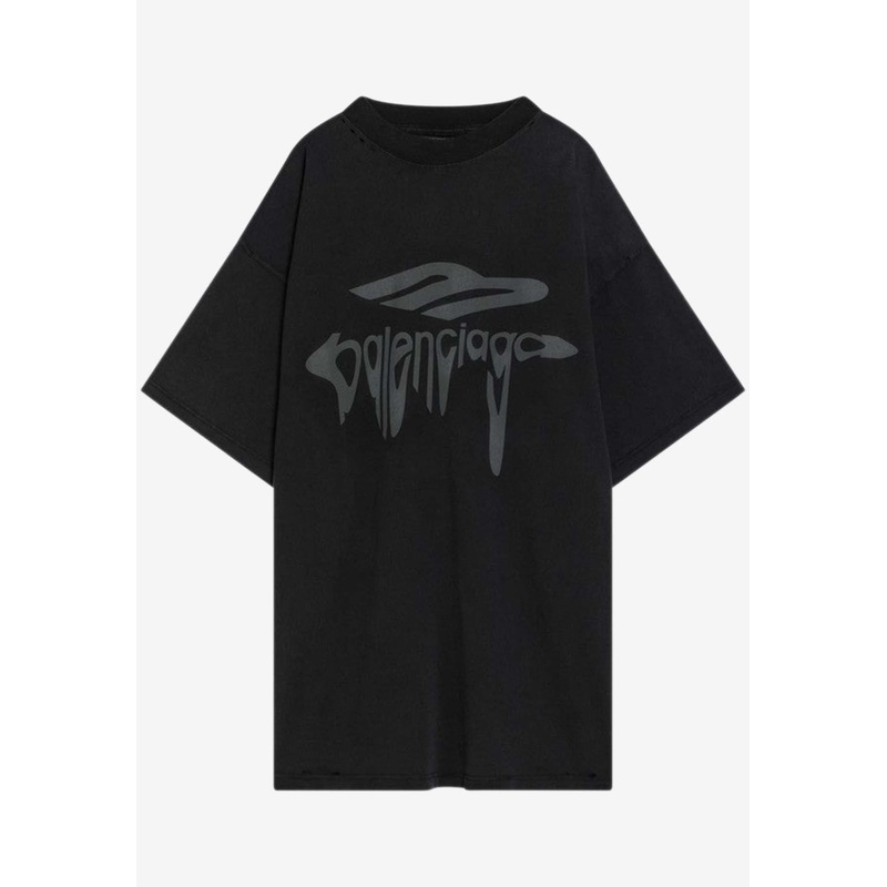3B Liquified Crewneck T-shirt