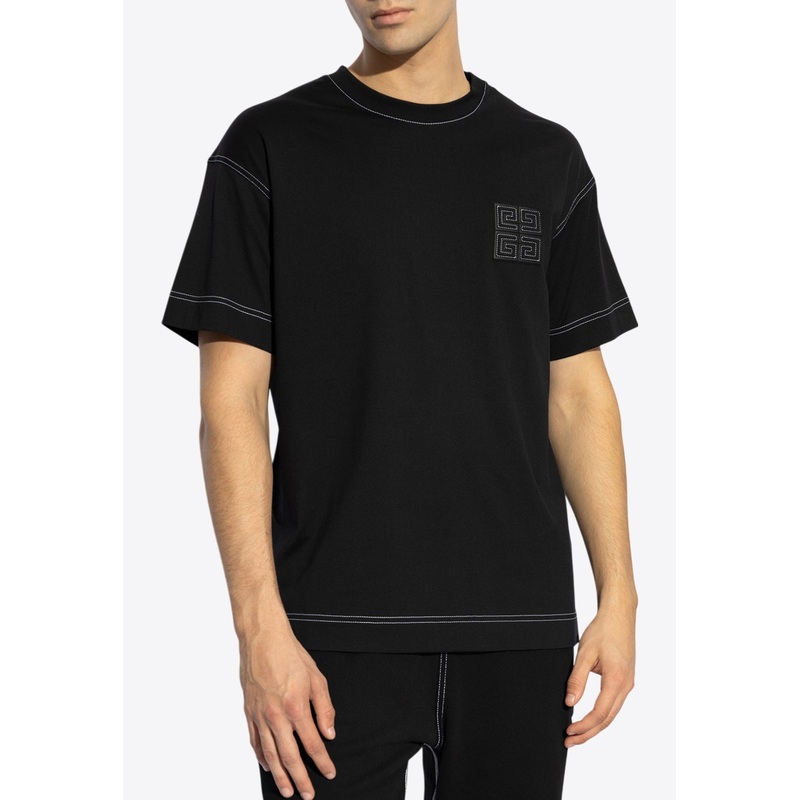 4G Patch Crewneck T-shirt
