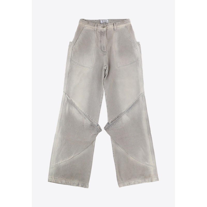 Layered Baggy Jeans