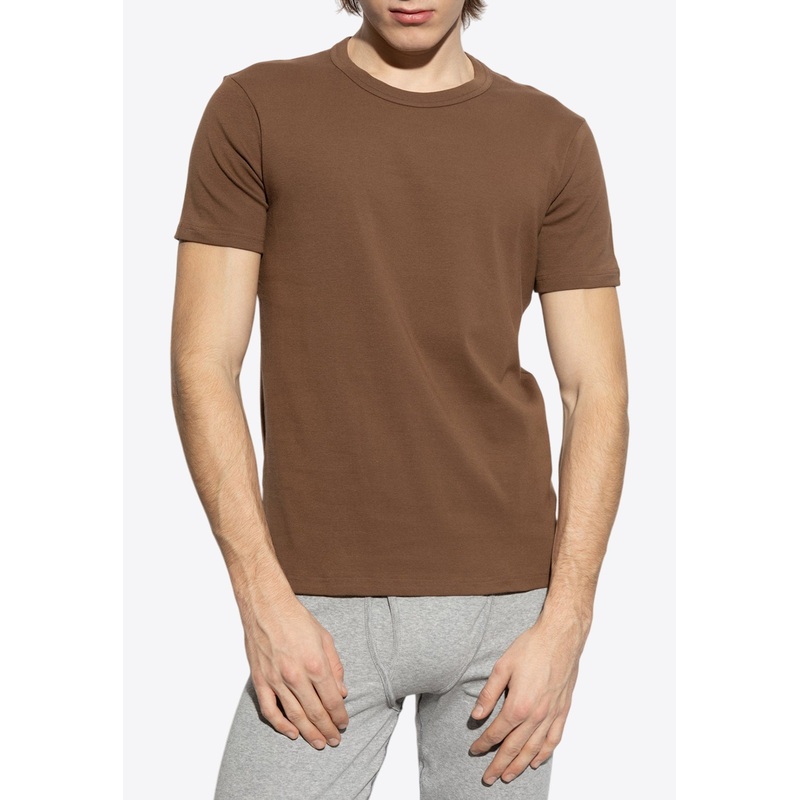 Logo-Patched Crewneck T-shirt