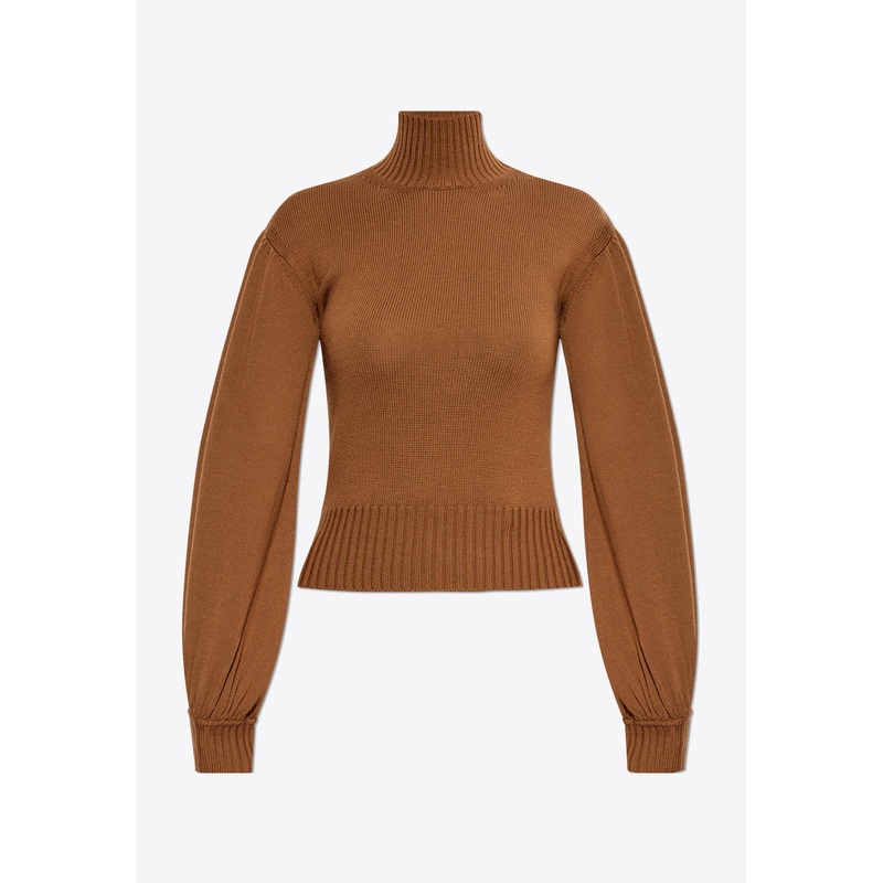 Acume Wide-Sleeved Wool Sweater