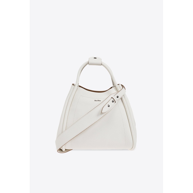 Small Marine Leather Top Handle Bag