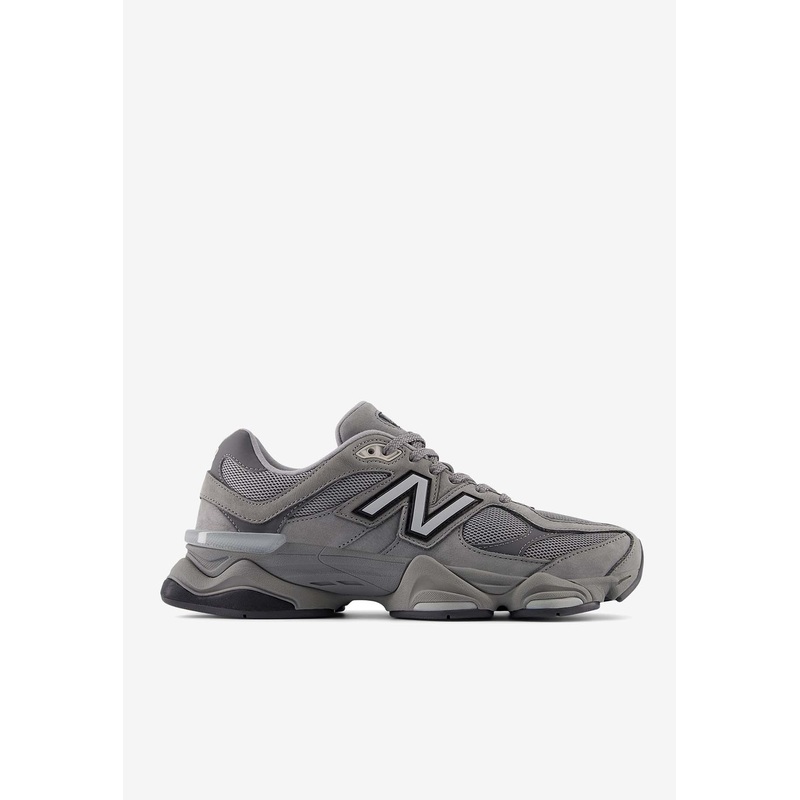 9060 Sneakers in Shadow Grey with Castlerock and Black