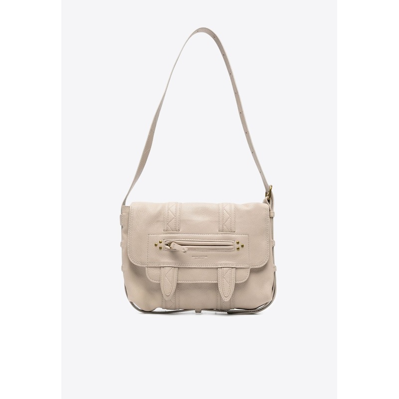 Joe Pebbled Leather Shoulder Bag