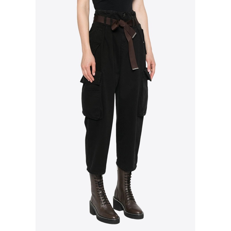 Ronfare Cropped Cargo Pants