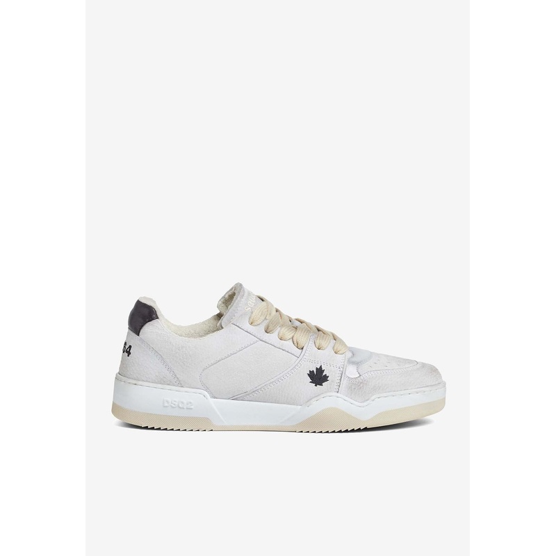 Spiker Leather Sneakers