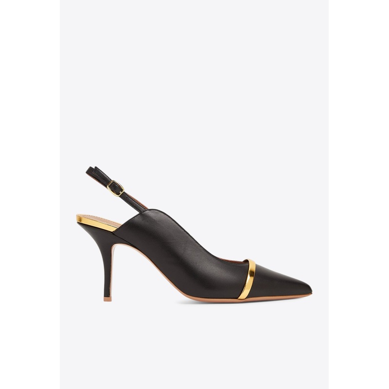 Marion 70 Slingback Pumps in Leather