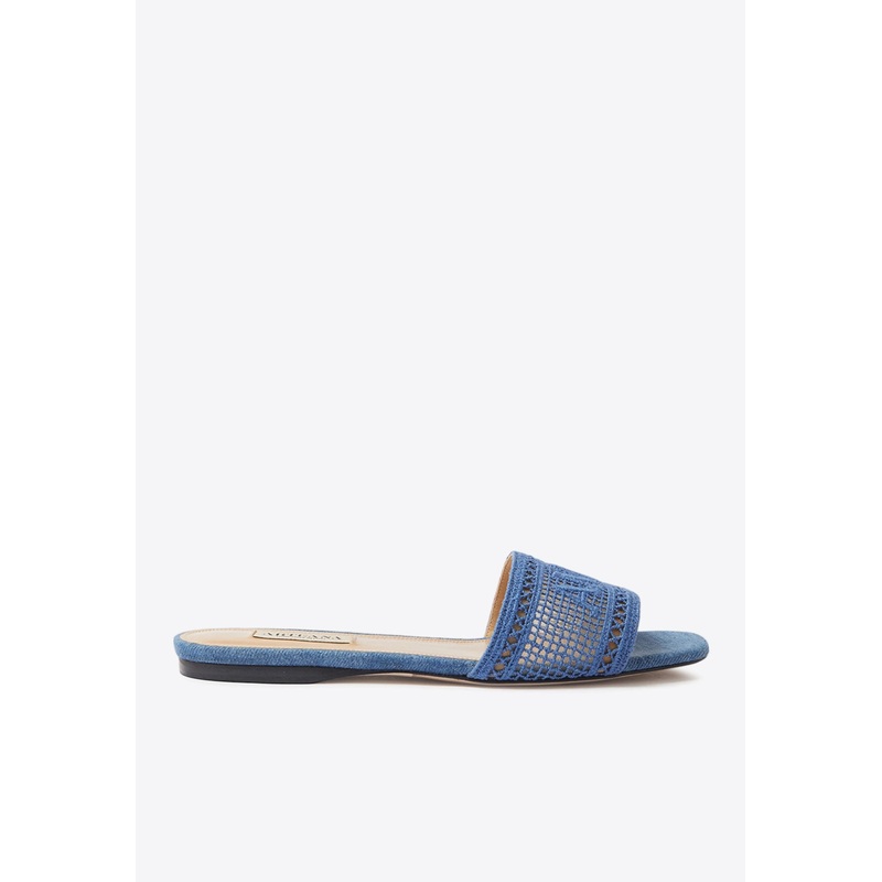 Roma Woven Flat Sandals