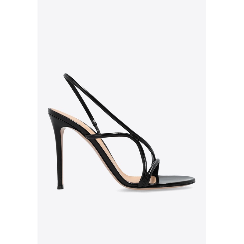 115 Leather Heeled Strappy Sandals