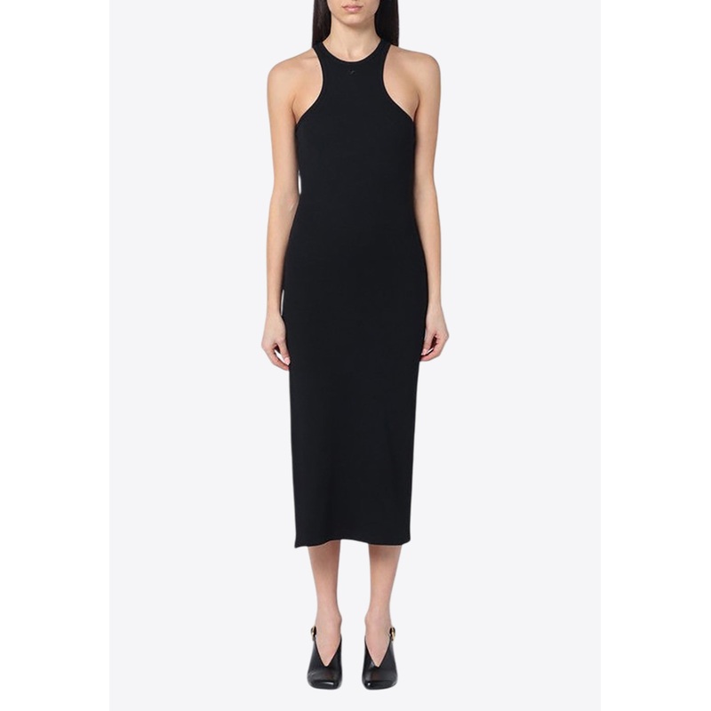 Ribbed Midi Dress