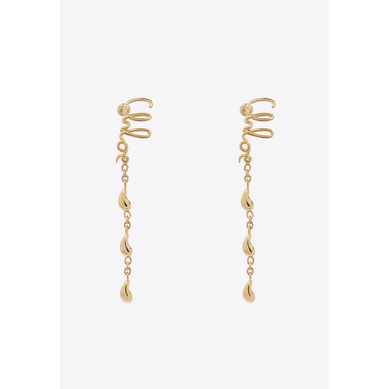 Iconic Signature Dangling Earrings