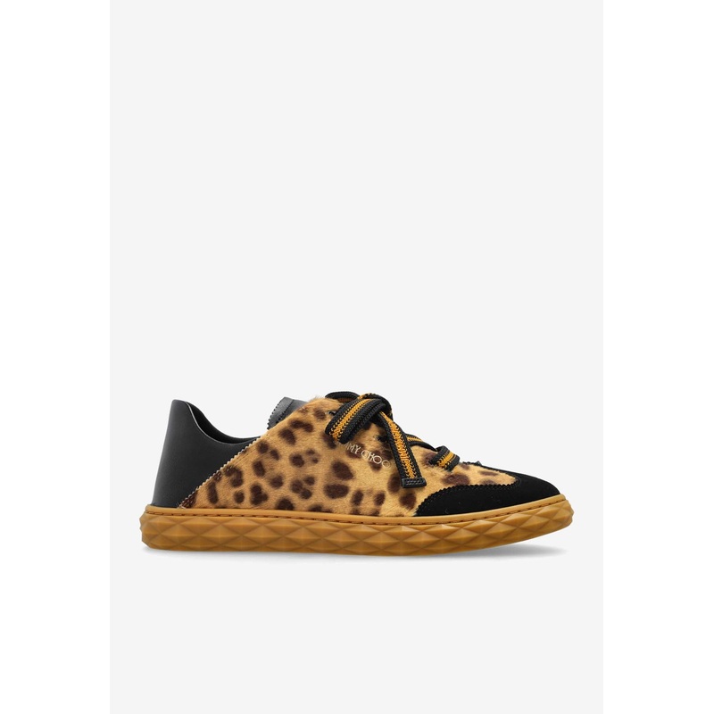 Diamond Light Flex Animal-Print Sneakers