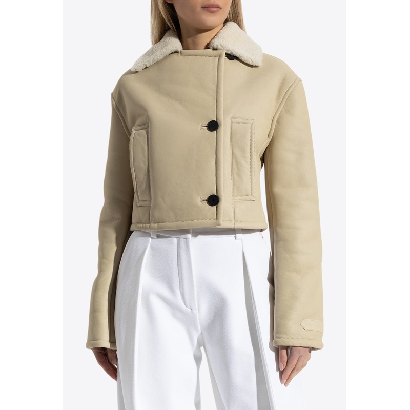 The Marino Double-Breasted Shearling Jacket