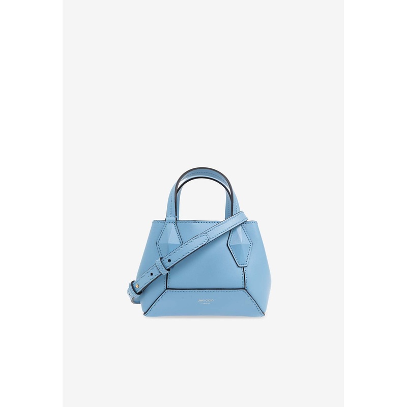 XS Diamond Leather Tote Bag