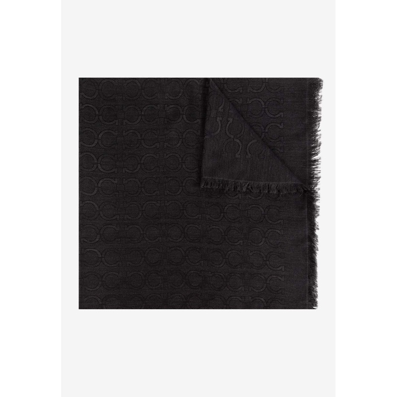 Gancini Silk and Cashmere Stole