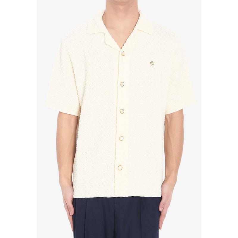 Knitted Short-Sleeved Shirt