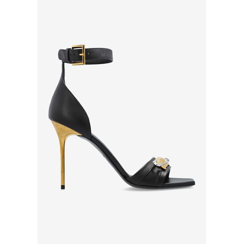 110 Safety Pin Leather Sandals