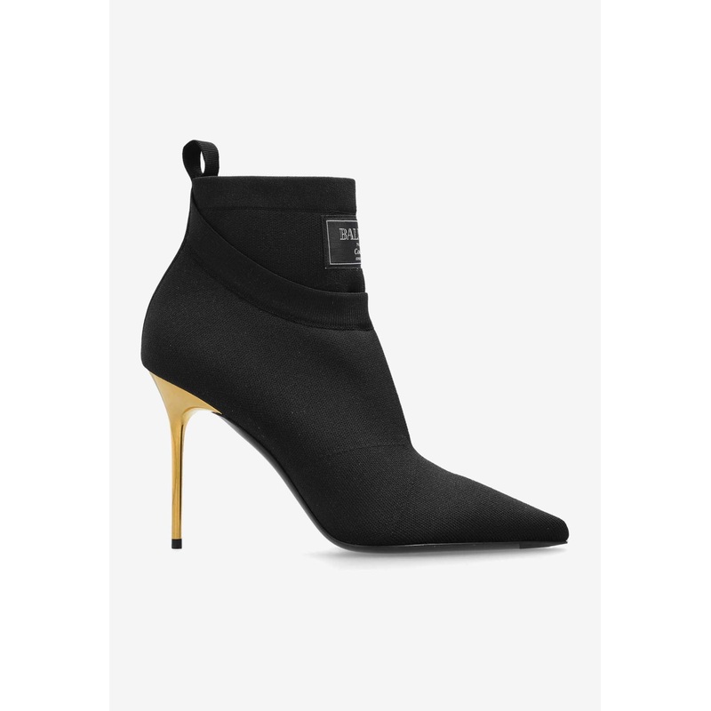 95 Crewneck Knit Ankle Boots