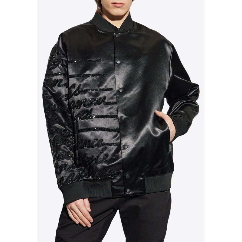 Embellished Bomber Jacket